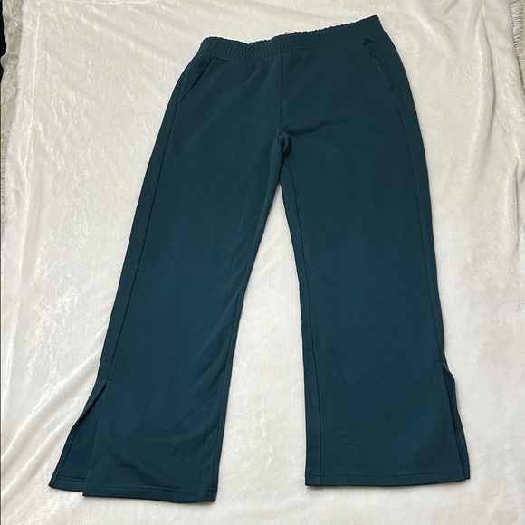 Pact Womens Organic Cotton Side Slit Sweatpants Size XL, New without Tag - Picture 2 of 6
